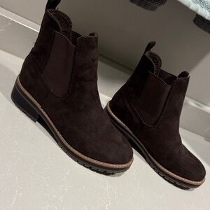 Kensie Dark Brown Ankle Boots